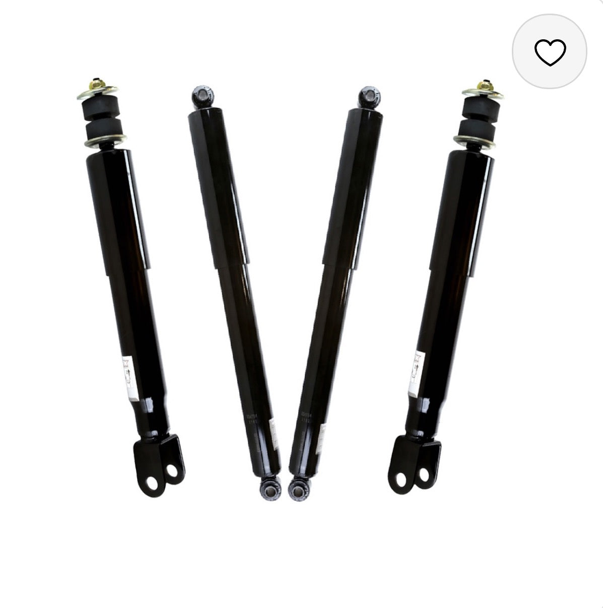 Amortisseurs avant et arrière (paire) – Chevrolet Silverado 1500 (1999–2006)